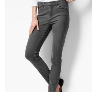 Talbots Gray Flawless Five Pocket Jeggings